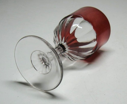 EAPG *** RUBY STAINED = = GOBLET = ERA 1890'S - Picture 4 of 4