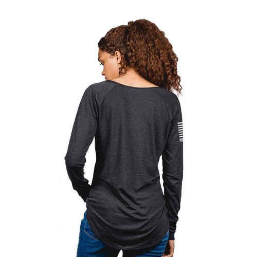 Nine Line Women's "Proud American" Long Sleeve Casual Shirt - Large - NWT - Picture 9 of 9