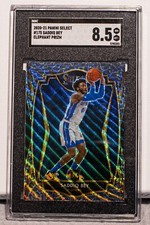 2020-21 Panini Select - Premier Level Saddiq Bey #175 Elephant Prizm (RC)