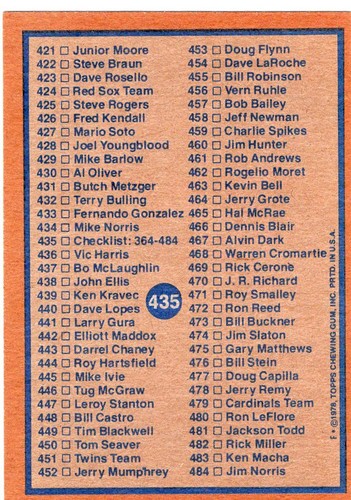 1978 Topps Baseball Complete Your Set You Pick #401-#600 NM **FREE SHIPPING** - Picture 71 of 401