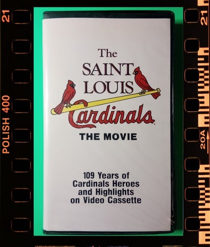 Vintage 1985 St Louis Cardinals Baseball The Movie VHS Baseball Video Film - Picture 1 of 3