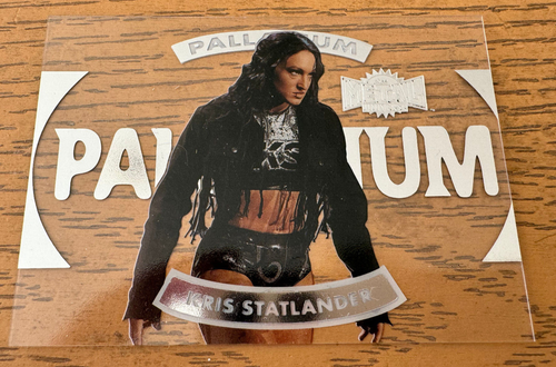 Kris Statlander Palladium Insert Card SkyBox AEW Metal Universe 2022 #P-8 - Picture 1 of 9