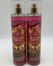 Bath  Body Works Autumn Drive Fine Fragrance Mist Full Size 8 fl oz S/2 9411