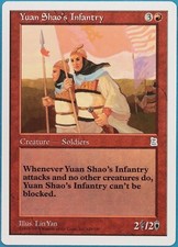 Yuan Shao's Infantry Portal Three Kingdoms NM Uncommon CARD (399605) ABUGames