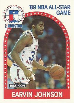 ヴィンテージ希少✨️MAGIC JOHNSON'S ALL-STARS ✨️ 1990 NBA Hoops Earvin Magic Johnson Lakers All Star West