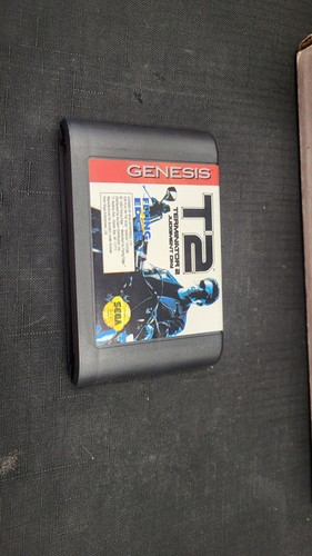 CIB T2 TERMINATOR 2 JUDGMENT DAY SEGA GENESIS VIDEO GAME COMPLETE IN BOX - Picture 9 of 17