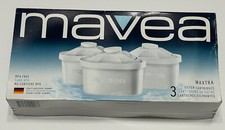 Mavea Maxtra Water Filter Cartridges 3 Pack Replacement Filters BRAND NEW