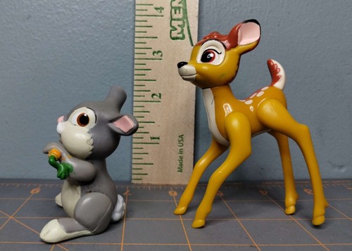 1980's McDonald's Happy Meal ? Bambi & Thumper Toys - Pre-Owned - Picture 2 of 8