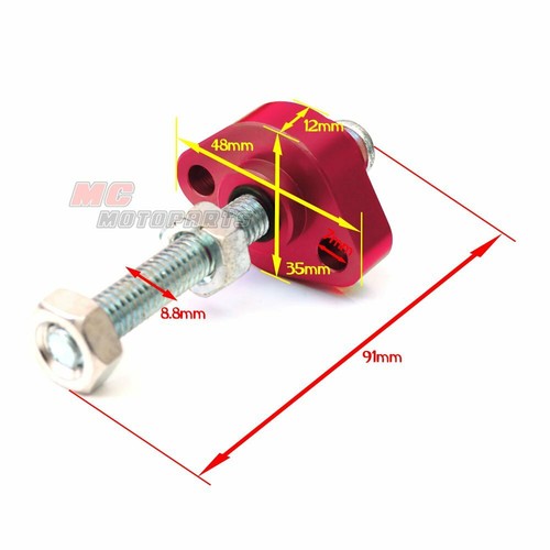 Fit VTR 1000 Super Hawk 98 99 00 01-05 Manual Timing Cam Chain Tensioner Red CNC - Picture 6 of 6