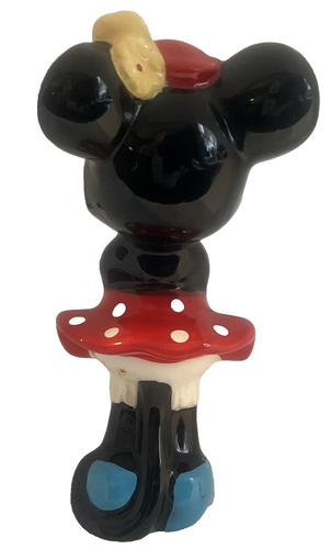 Estatuilla de Minnie Mouse de cerámica de Walt Disney Productions Japón de colección - Imagen 4 de 7