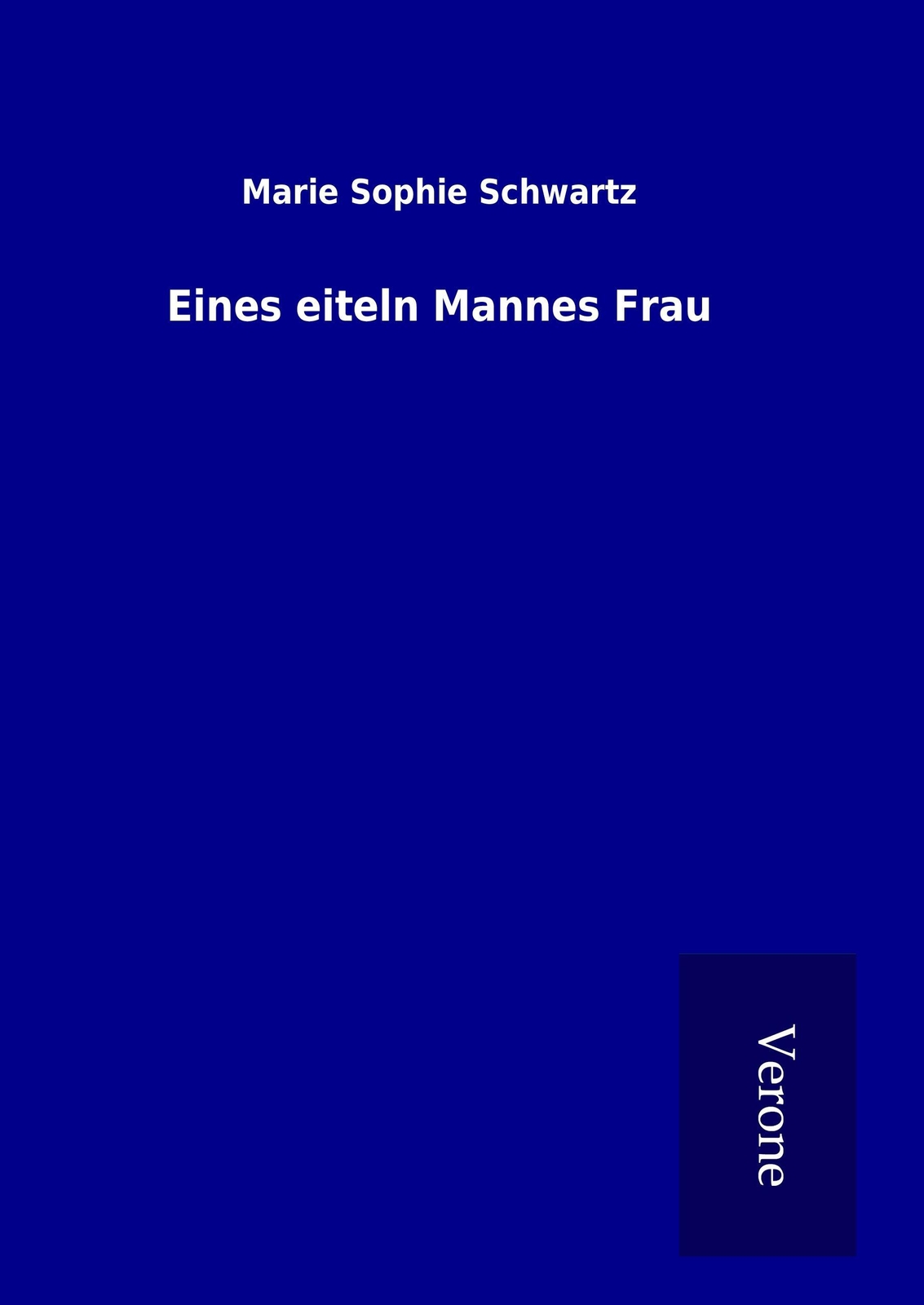 Eines Eiteln Mannes Frau | Buch | 9789925012374