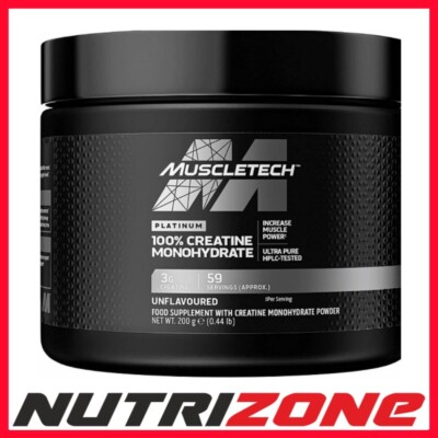 マッスルテック クレアチン400g MUSCLE TECH PLATINUM 100% CREATINE 400g UNFLAVORED + MULTI