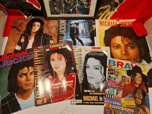 F16 MICHAEL JACKSON KONZERTTICKET OPEN AIR 1988 HOCKENHEIM RING FAN SET KONVOLUT - Bild 6 von 10