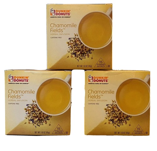 Dunkin Donuts Chamomile Fields Herbal Infusion Tea With 45 tea bags - Picture 1 of 4