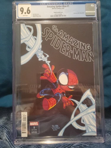 AMAZING SPIDER-MAN (2022) #1 CGC 9.6 SKOTTIE YOUNG VARIANT