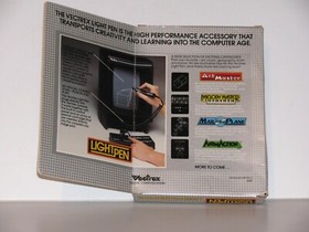 VECTREX LIGHT PEN WITH ART MASTER GAME CARTRIDGE GCE 1983 PEN & GAME CIB TESTED
