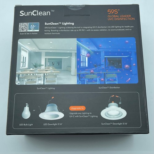59S SunClean Downlight 5"/6" 3 in 1 UV-C+ UV-A+ Lighting - Picture 3 of 7