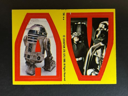 1980 O Pee Chee Star Wars Series Empire Strikes Back Sticker Series 1 #14