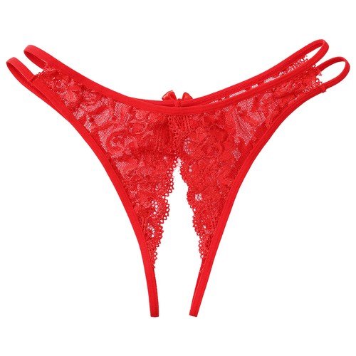 DE~Herren Offenen Slips Spitze Transparent String Tanga Sissy Low Rise G-String - Picture 18 of 63