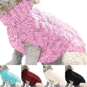 Small-Dog-Knit-Jacket-Sweater-Pet-Cat-Puppy-Coat-Clothes-Warm-Costume-Apparel