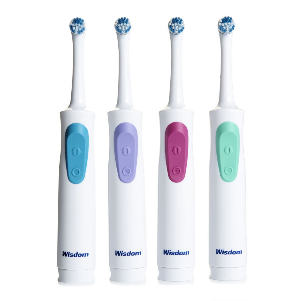 Battery Operated Electric Vibrating Toothbrush Deep Cleanse Dental Hygiene Clean