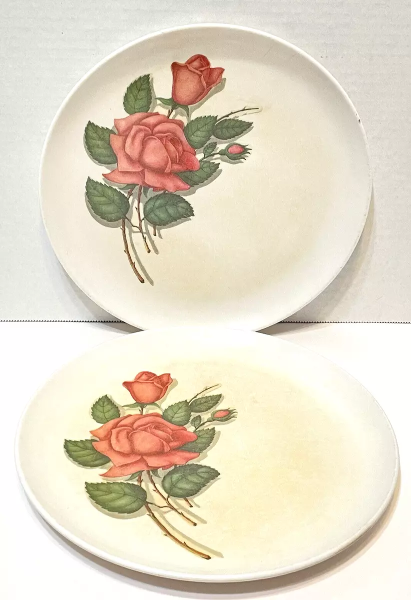 Melmac plates hot sale