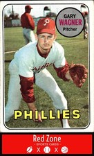 1969 Topps - #276 Gary Wagner EX