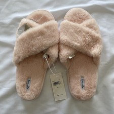 Splendid Women s Fussy Open Front Cozy Slippers