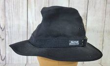 ~~BLACK Panama Jack Original Packable Hat Safari Canvas Men's Medium