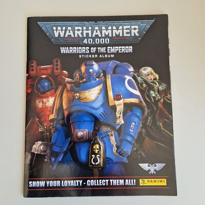 Warhammer 40,000 Warriors of the Empire Sticker Collection Starter Pack