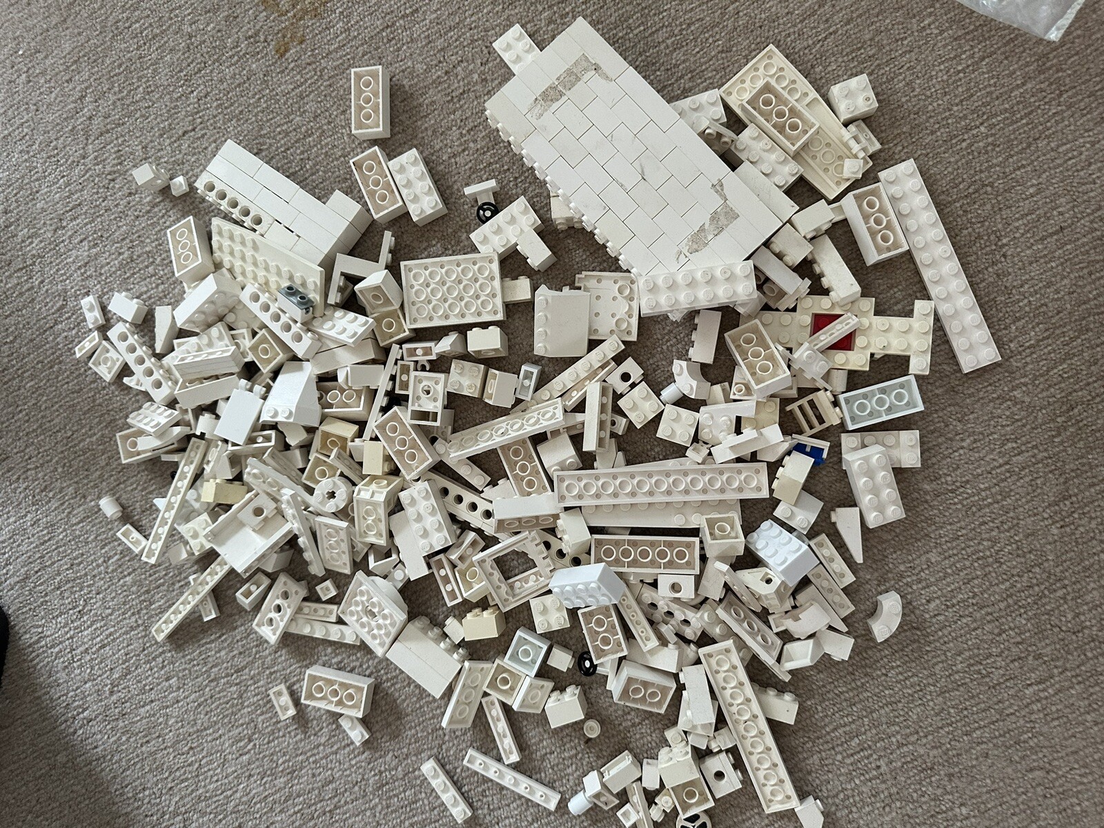 Bulk LEGO 3.7kg Assorted Bricks Technics Wheels Windows Many Colours - Picture 4 of 17