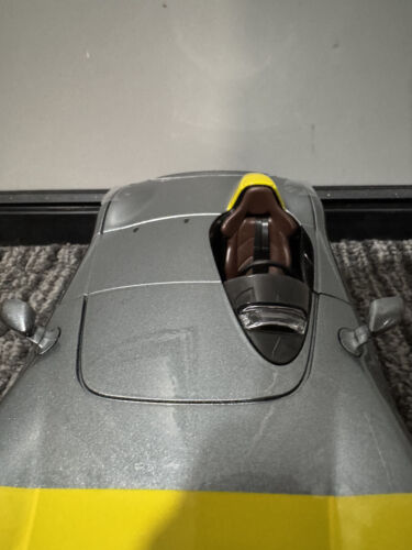 Maisto 1:18 Diecast Special Edition Ferrari Monza SP1 grau gelb NEU IN BOX - Bild 11 von 18