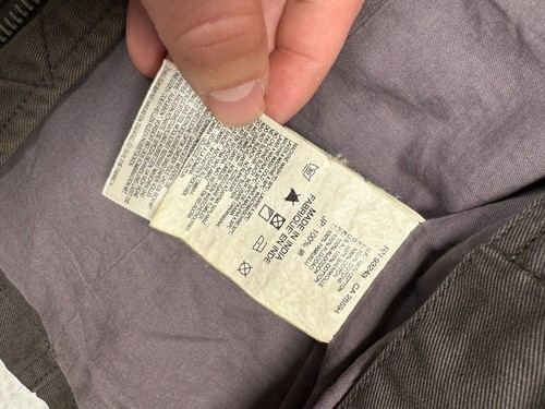 Diesel M65 Field Jacket Mens Large Gray Utility Pocket Military Only The Brave - Picture 10 of 22