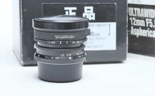 Voigtlander 12mm f/5.6 Aspherical Ultra Wide-Heliar Lens for M39 Leica LTM
