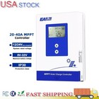 Easun 20AMP 40AMP MPPT Solar Charge Controller PV Regulator for 12V 24V Battery