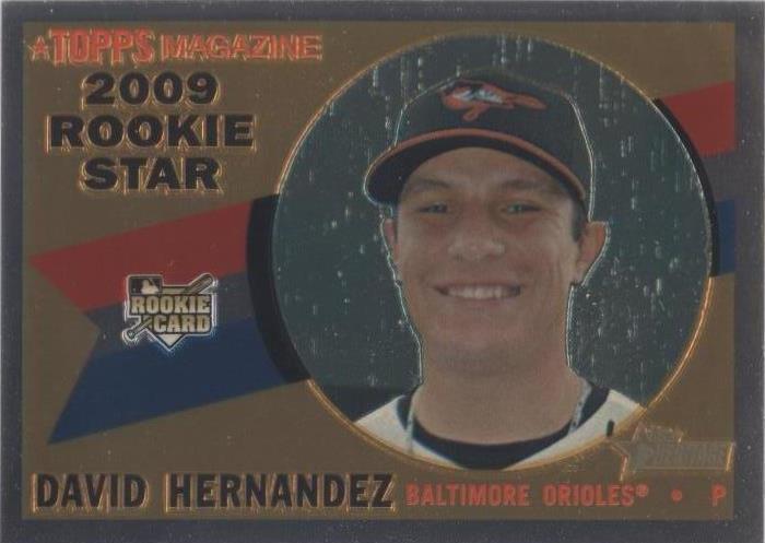 2009 Topps Heritage - David Hernandez #CHR183 - 1 of 1