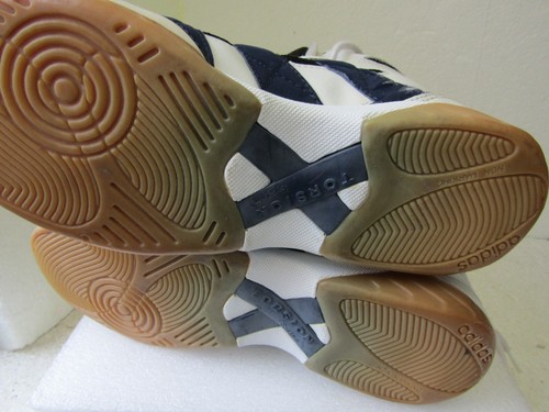 Adidas Adiprene Herren Boots, Weiß-Blau, Leder, Stoff, Gr.US 9 (41,5) - Bild 6 von 7