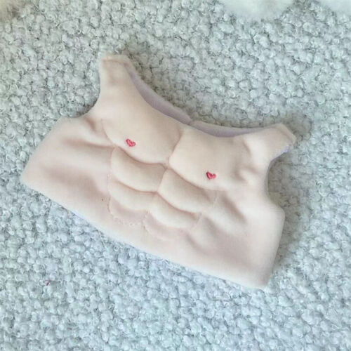 20cm 40cm Ocho Falsos Abs Algodón Muñeca Chaleco Ropa Vestir Regalo - Imagen 1 de 10