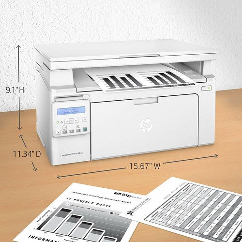 NUOVA HP LaserJet Pro M130nw stampante laser wireless all-in-one - Foto 3 di 8