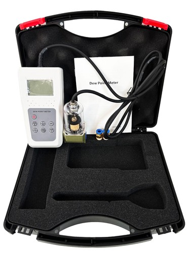 Medidor de punto de rocío Analizador de punto de rocío con resolución de temperatura de punto de rocío 0,1 °C - Imagen 19 de 22