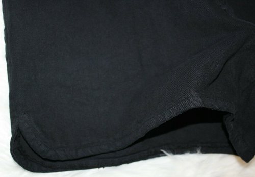 Pantalones Cortos de Denim Merona Negros Para Mujer Tiro Alto Verano Playa Lago Usados en Excelente Condición - Imagen 5 de 6
