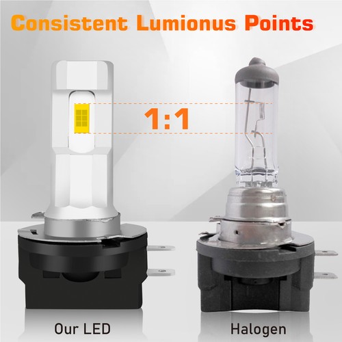 Para For Hyundai Veloster 13-17 6x faros LED Hi/Lo Beam + luces antiniebla 6000K - Picture 4 of 12