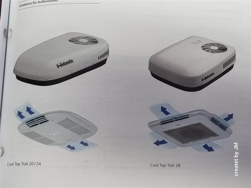 Aire acondicionado de techo Webasto 220 V aire acondicionado de pie autocaravana camper caravana - Imagen 9 de 9