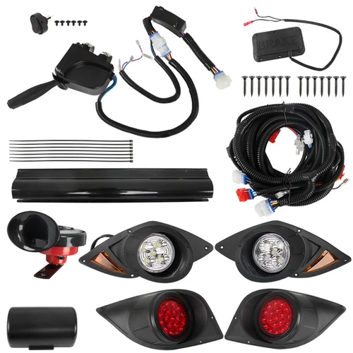 Fits Yamaha G29 YDR Drive 2007up w/ Universal Deluxe Golf Cart Light Upgrade Kit - Picture 9 of 12
