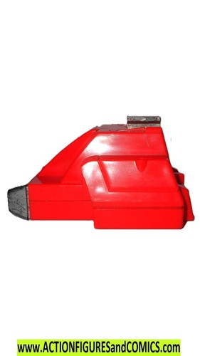 Gobots 1984 COURAGEOUS Combiner Red LEFT FOOT power suit space ship complete par - Picture 4 of 6