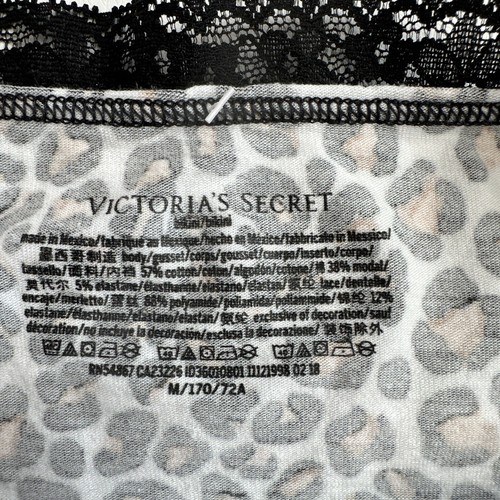 Victoria's Secret bikini knickers briefs Lace Size M Leopard Print 🐆 NWOT - Picture 3 of 4