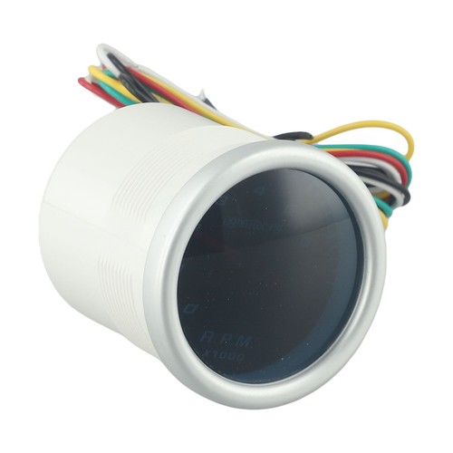 Affidabile contachilometri auto bianco LED misuratore contachilometri 08000 giri - Foto 11 di 12