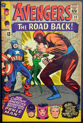 THE AVENGERS #22 Marvel 1965 VF - 2nd Power Man - COMIC LOT BREAK