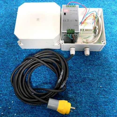 MW MEAN WELL DR-120-24 POWER SUPPLY W/ Accessary in plastic case - Picture 1 of 6