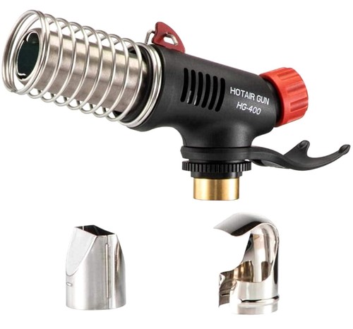 Hot Air Heat Gun High Output Butane Gas Powered Pro Iroda HG-400 Heatshrink Wrap - Picture 3 of 9
